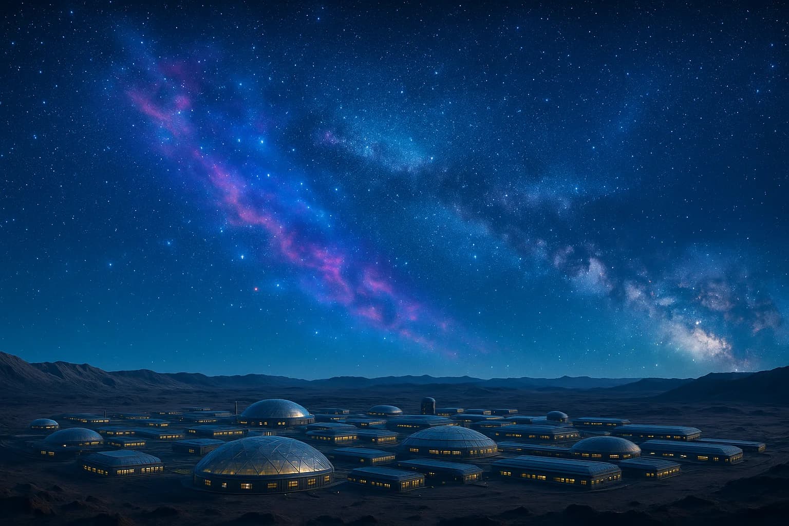Lunar Colony Background